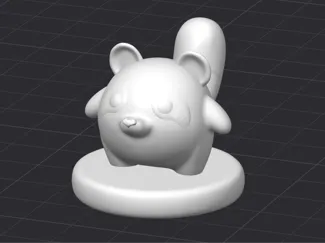 Cartoon Raccoon