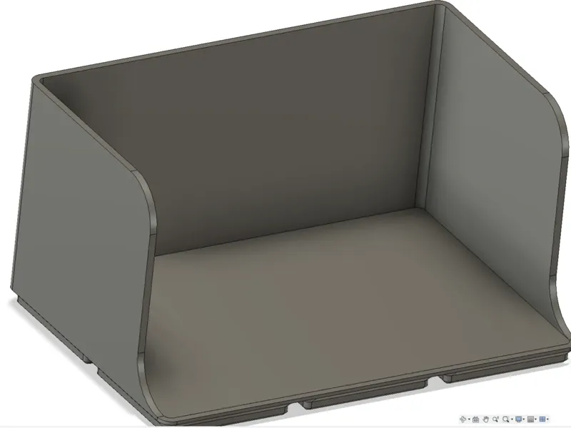 Gridfinity Modular Kitchen 3x2 End Cap