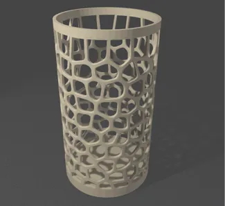 Undichte Vase
