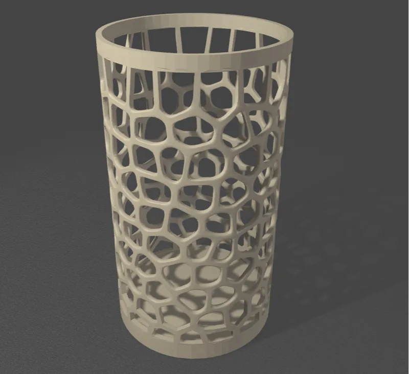 Undichte Vase