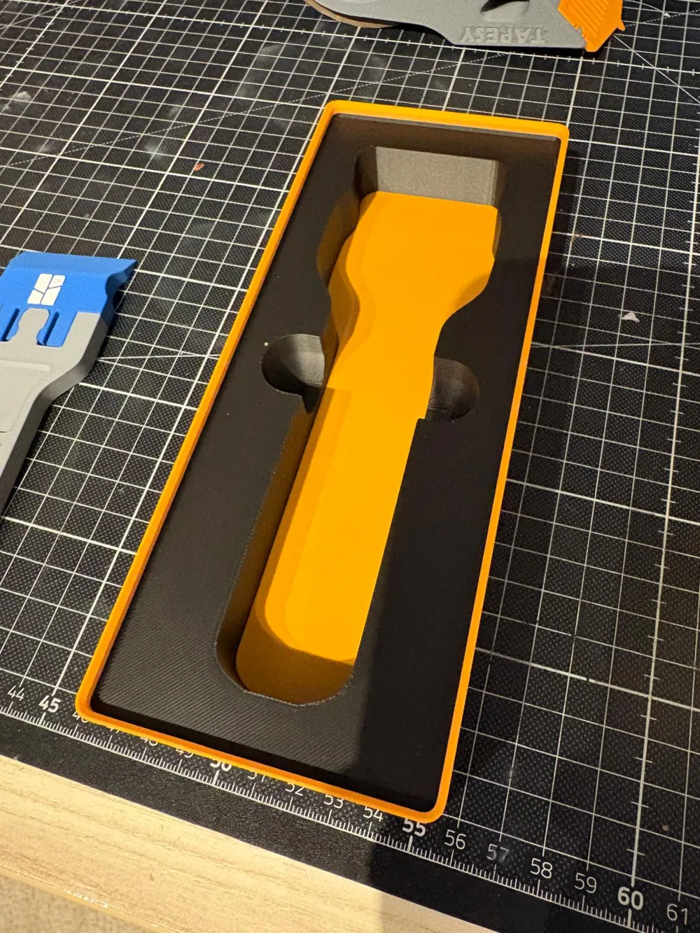 Gridfinity Box Bambu Lab 3D Printer Bed Scraper - Free 3D Print Model ...