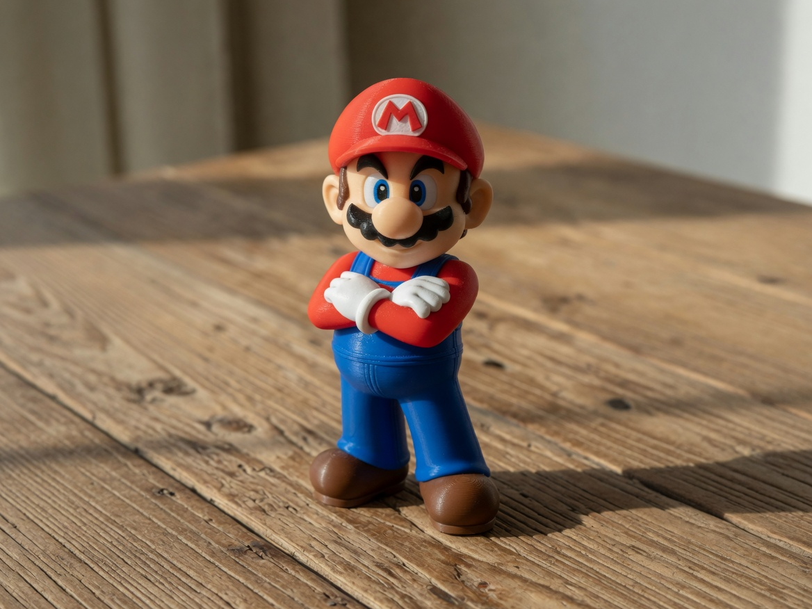 Mario Crossed Arms Figure | Super Mario
