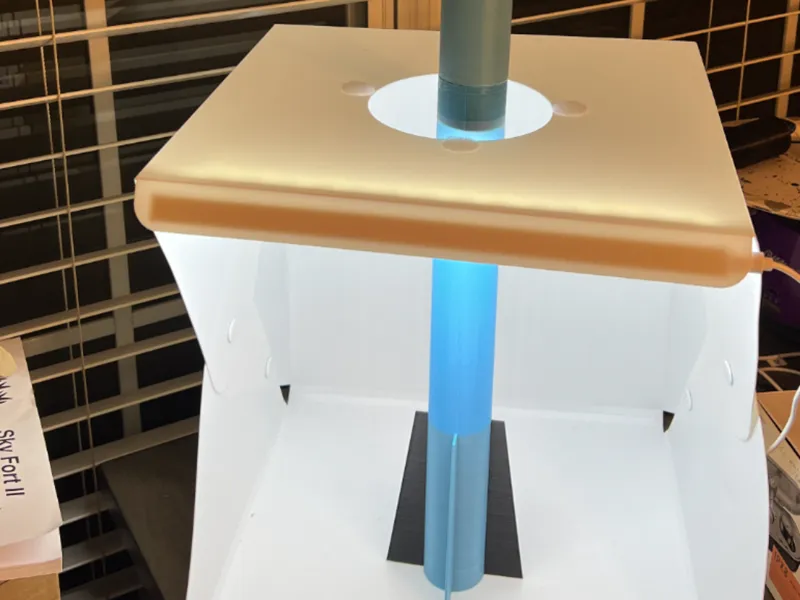 Hollow rocket for launch testing