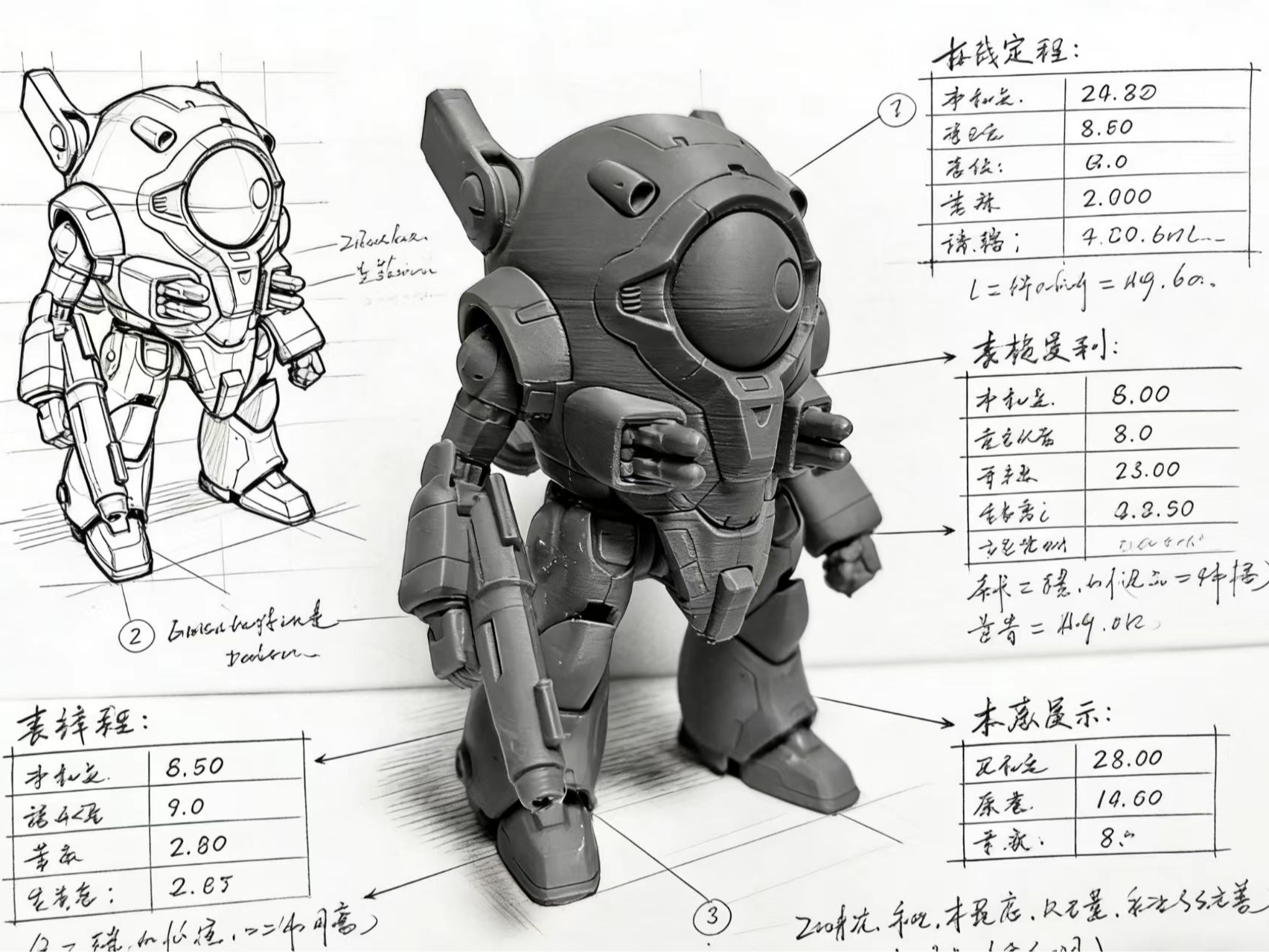 Battle Walker Mecha First Edition-Alpha 