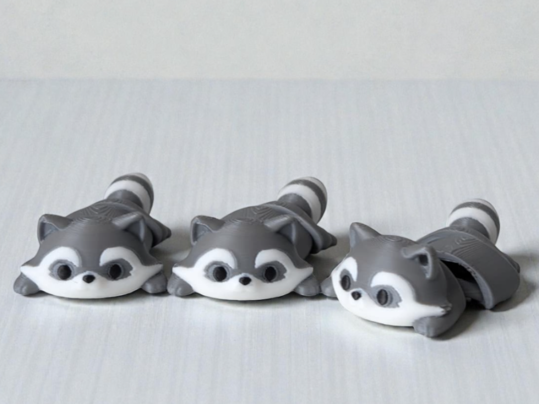 Mini Raccoon - Articulated Animal