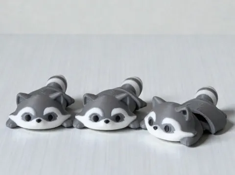 Mini Raccoon - Articulated Animal
