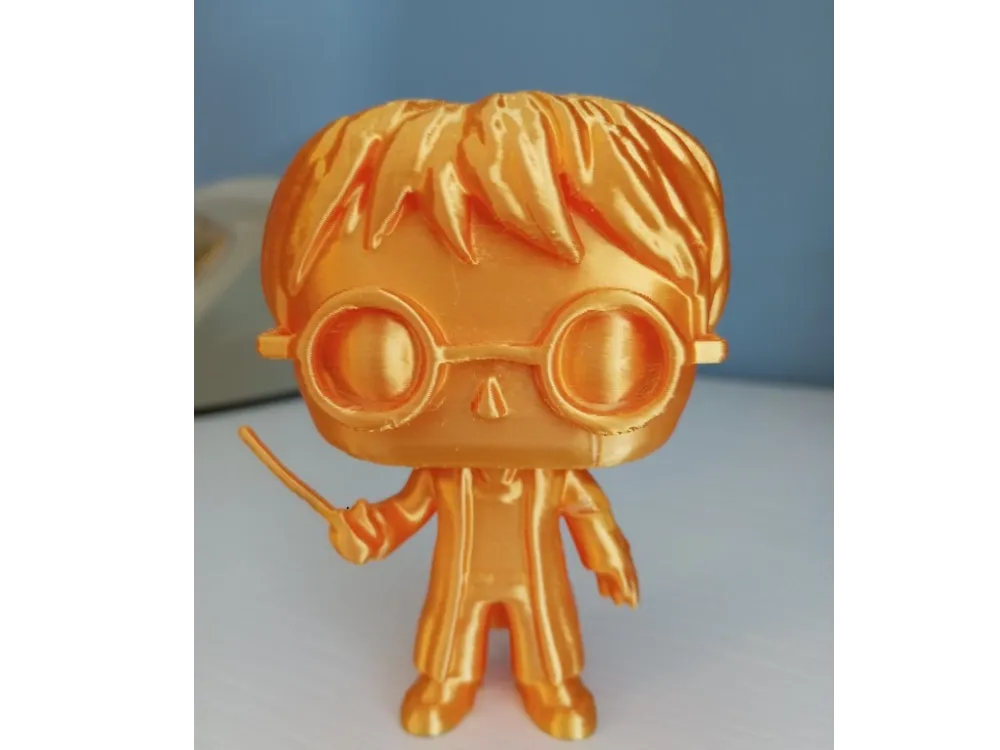 Figurine Harry Potter façon Funko Pop dorée