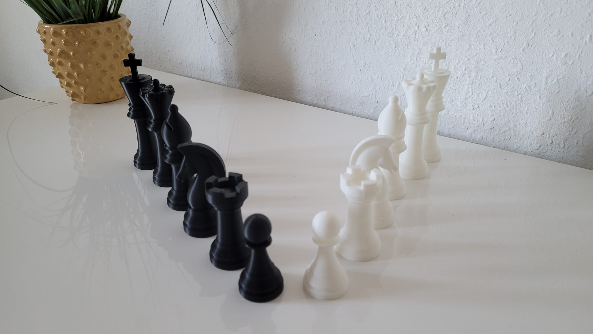 Miniatura 1 do modelo 3D Minimalist Chess Set