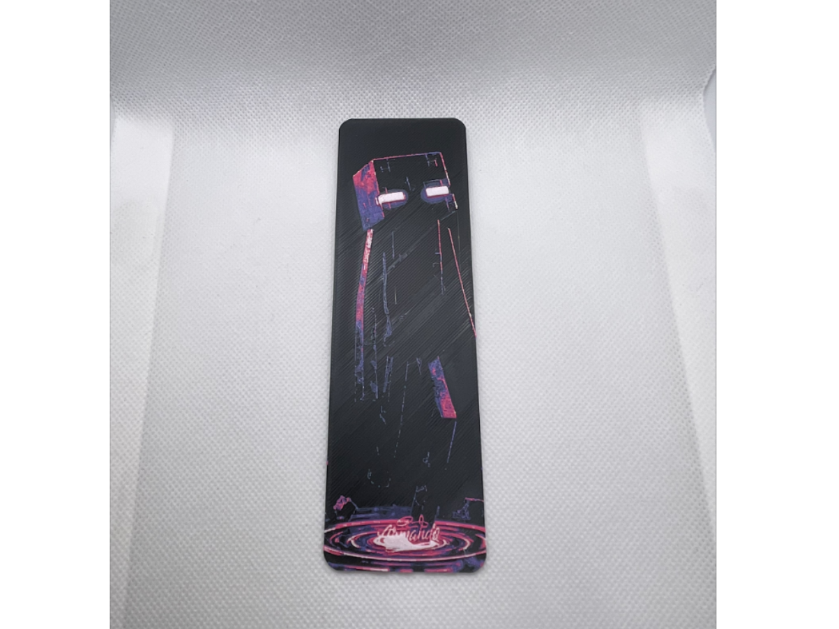 Minecraft Enderman 3D Bookmark