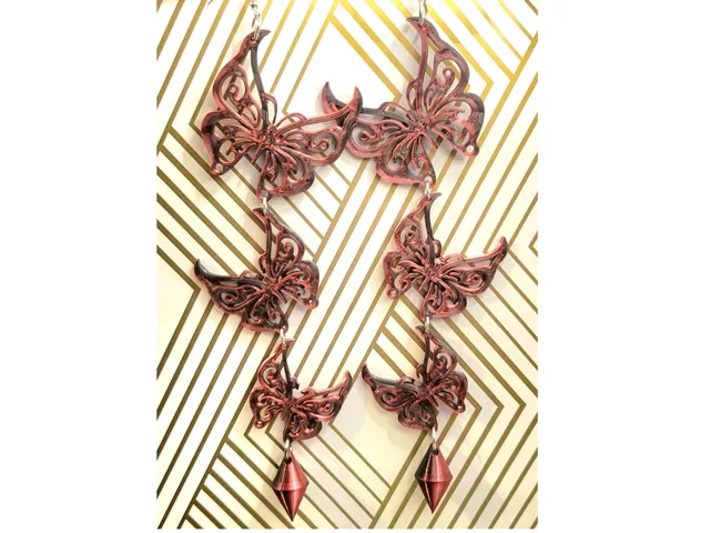 Butterfly Dangle Earrings