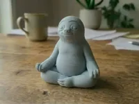 Figurine paresseux en méditation — photo 2
