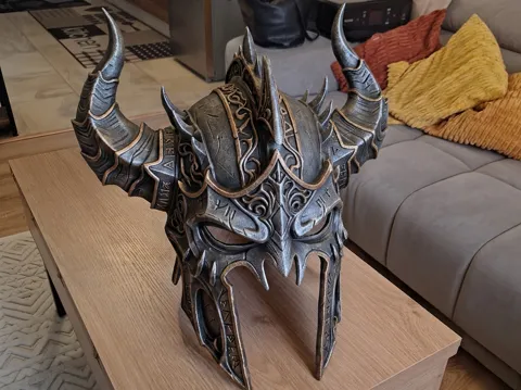 Pieza para disfraz o exhibición: Helm - Dämon [Tragbar] — referencia de MakerWorld