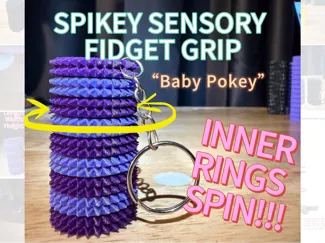 Baby Pokey Spike Roller For ADHD, Autism & Therapy