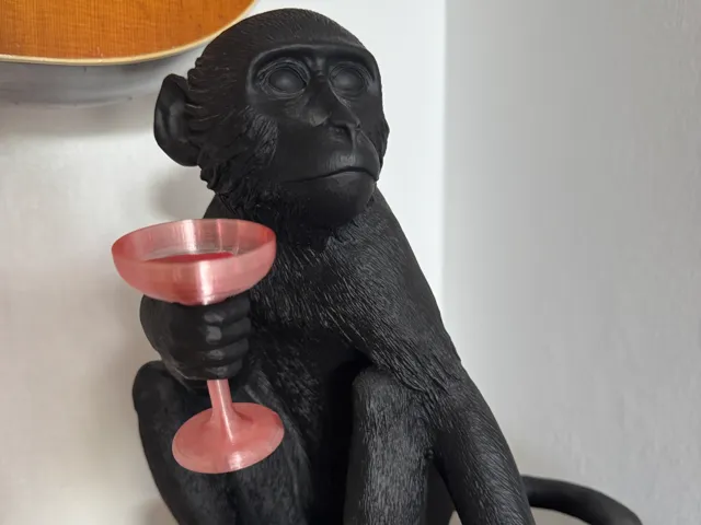 Cocktail Coupe Glass - Pick holder