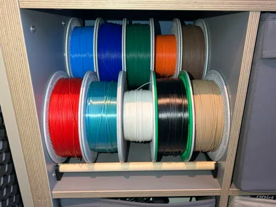 Ikea Kallax Spool Storage