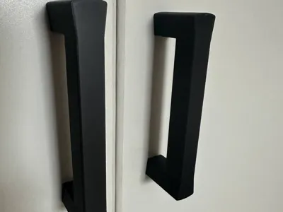 Minimalist Angular Door Handle
