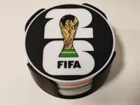 Coaster holder x16 (0.2mm layer, 2 walls, 15% infill)