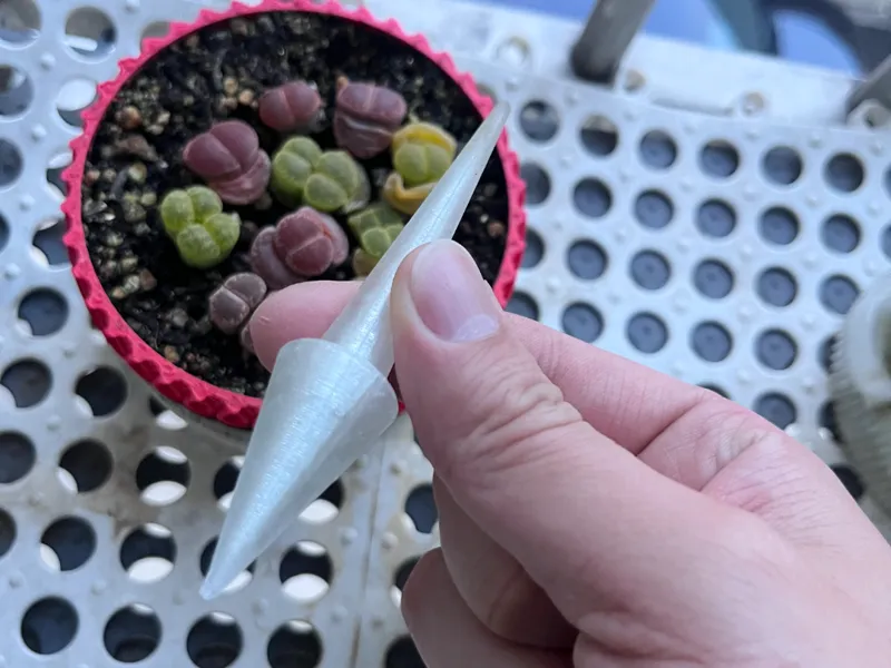 2-Size Succulent Soil Aerator – Thin/Thick Holes