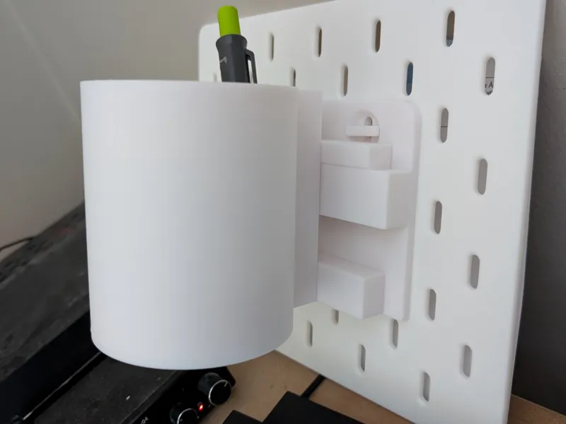 Skadis Pencil Holder with French Cleat