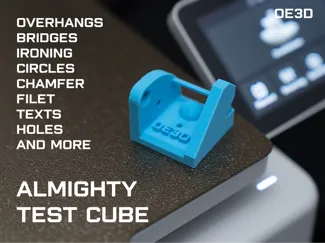 Almighty Test Cube - ALL important features in ONE
