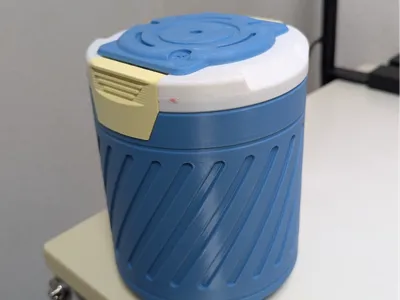 Mechanical Inspired Cylindrical Storage