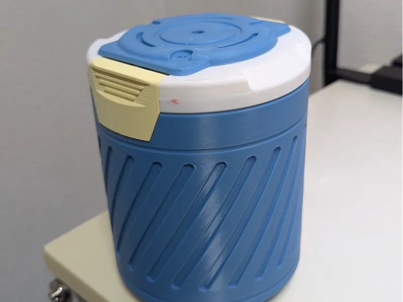 Mechanical Inspired Cylindrical Storage