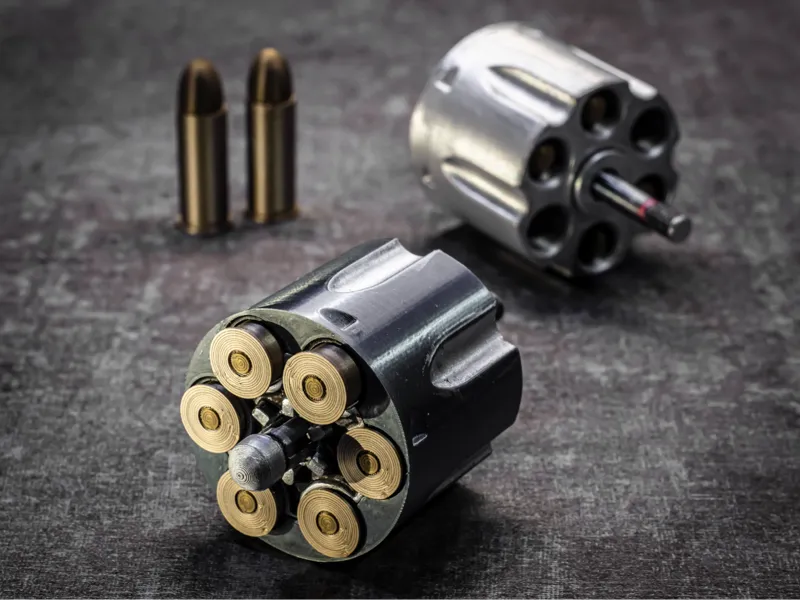 Revolver Cylinder - Fidget Spinner Toy