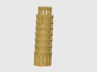 Monuments 01 – Leaning Tower of Pisa – Italy