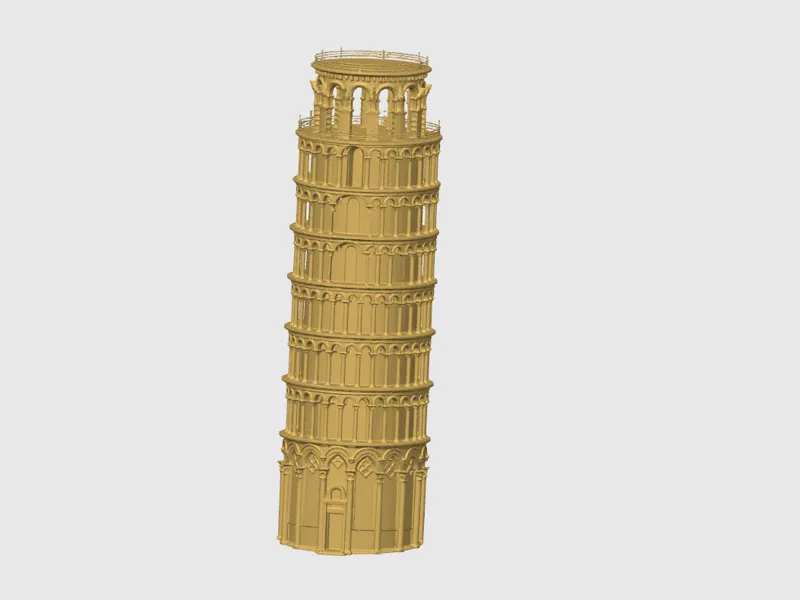 Monuments 01 – Leaning Tower of Pisa – Italy