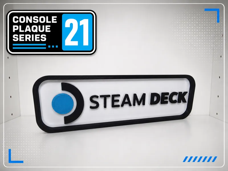 Console Logo Plaque - Steam Deck