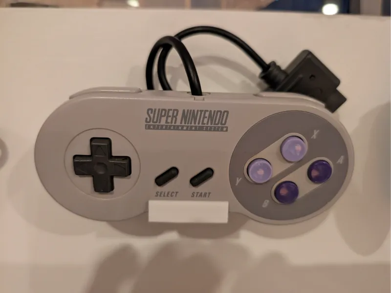 SNES controller wallmount