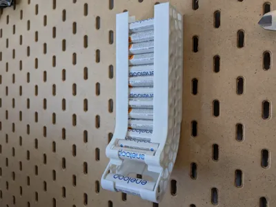 Skadis T-Clip Battery Dispenser