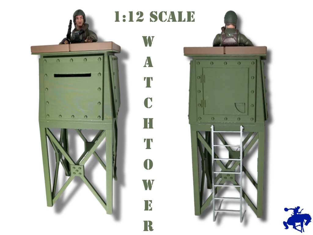 Watch Tower for 1:12 Scale Action Figures