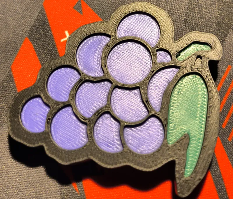 Grape 2d MULTICOLOR