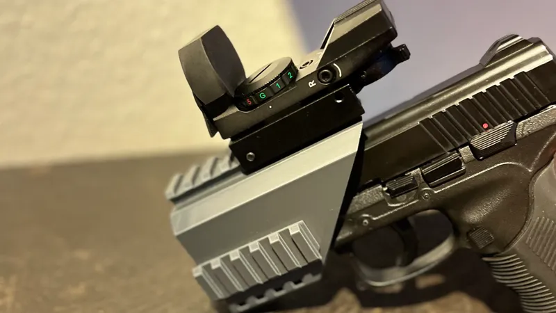 Universal Airsoft Pistol Rail