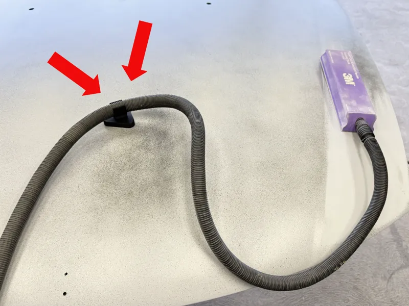 Magnetic Vacuum Hose Holder