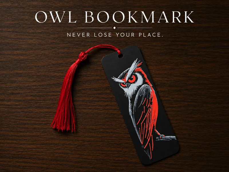 Bookmark - Owl