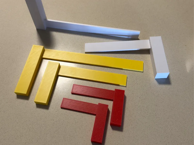 Right Angle Square Set - 90° Degree Tool