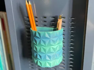 Magnetic Geometric Locker Bin