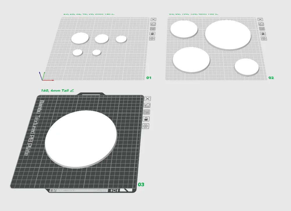 40K Style Bases for miniatures by 3D Print Stuff MakerWorld: Download ...