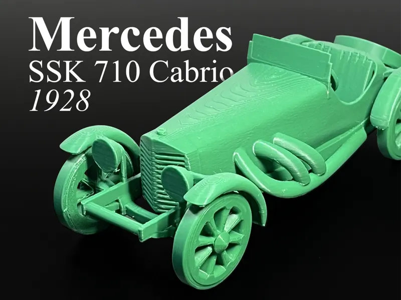 Mercedes Benz SSK 710 Cabrio 1928