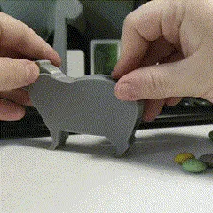 Capybara distributeur de bonbons