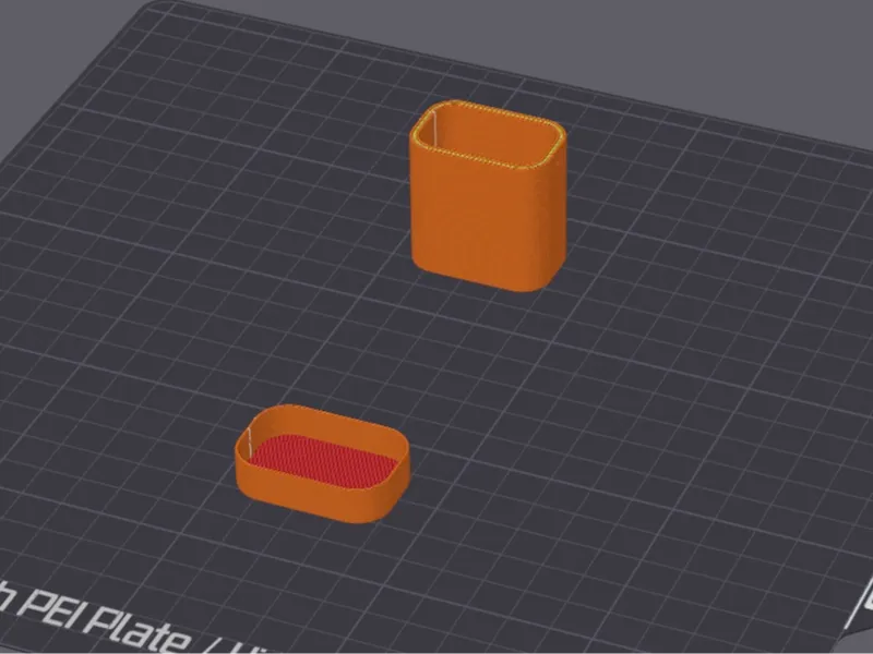 Small container with lid