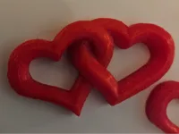 Magnet cœurs entrelacés — photo 2