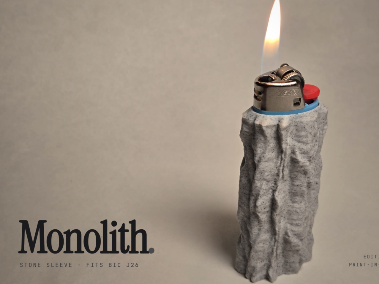 Monolith - Stone Sleeve - BIC 