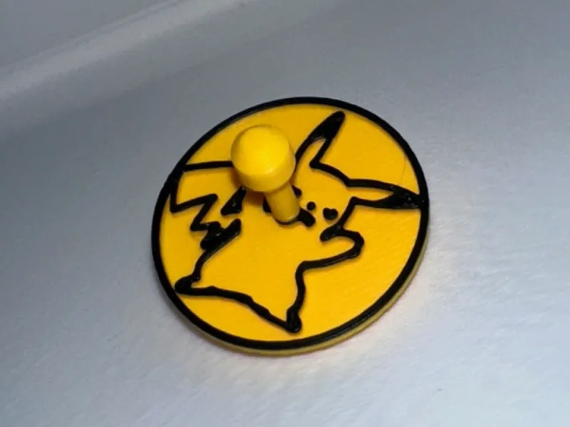 Pikachu Spinning Top