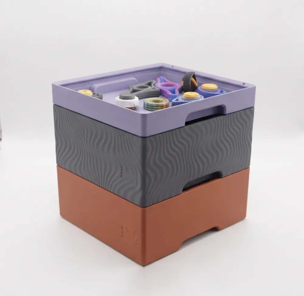 Stackable Storage Bins and Tray - Free 3D Print Model - MakerWorld