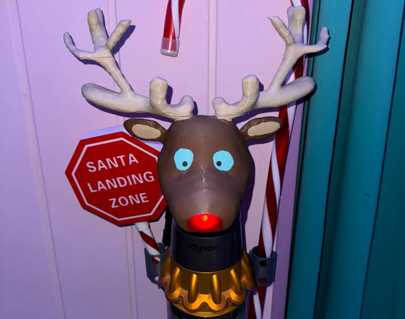 Rudolph mit der roten Nase für den Dyson