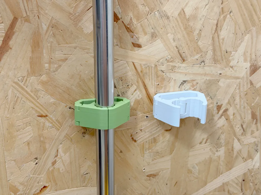 Self-locking Broom Holder (Customizable Size) - Free 3D Print Model ...