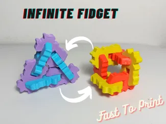 Fidget Infinite Flexagon
